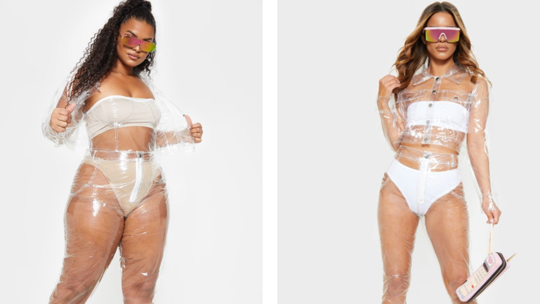 Pretty Little Thing Launches Entire Transparent Clothing Collection And We Don T Know Where To Look Huffpost Uk Life
