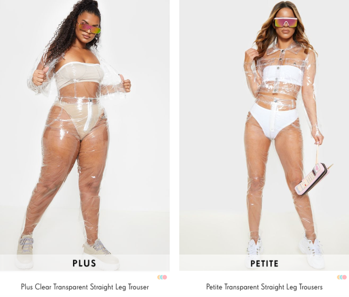 Pretty Little Thing Launches Entire Transparent Clothing Collection And We Don T Know Where To Look Huffpost Uk Life
