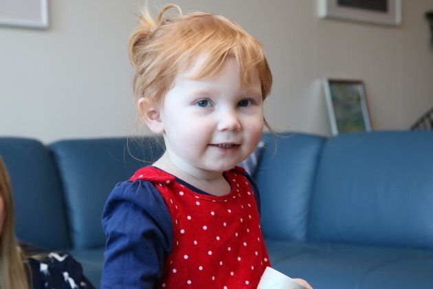 Charlotte, 2, is back to 'running, jumping, playing, misbehaving' after successful open heart surgery. Her parents hope this new breakthrough will prevent other children having to go through such stressful and risk procedures.