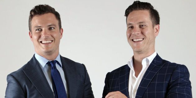 James Wakefield and Robin McGowan started men's suit business InStitchu with no experience in fashion.