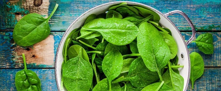 Leafy greens contain nanoparticles.