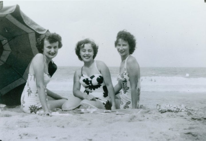 Collaroy beach in 1952.