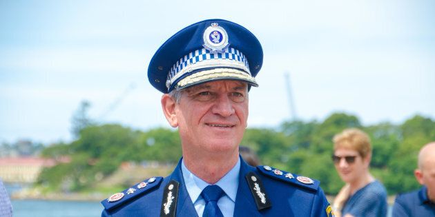 NSW Police Commissioner Andrew Scipione is one of today's award recipients.