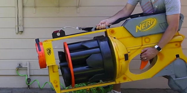 Biggest nerf best sale gun ever made