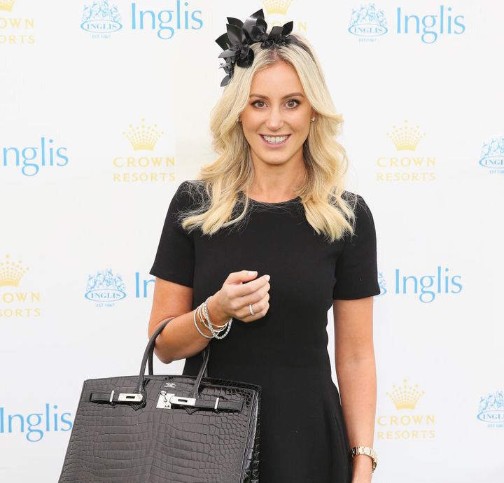 Roxy Jacenko attending the Crown Resorts Ladies Lunch at Inglis Stables at Inglis Newmarket Stables in March 2016.