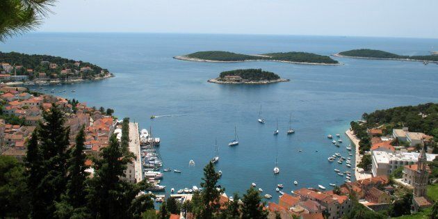 The Croatian island where the incident took place is popular with tourists.