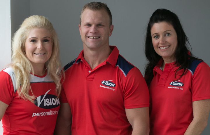 Amanda Doyle runs Vision Fitness in Randwick with her husband Wes, and her sister Stephanie O'Brien.
