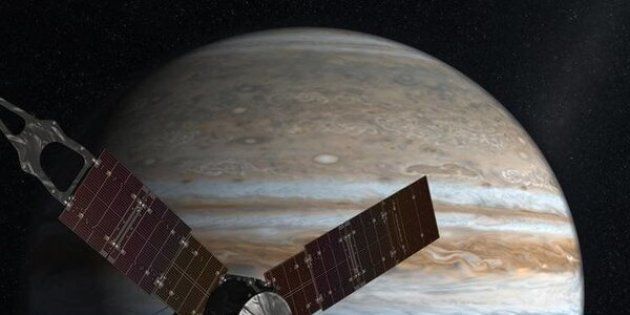 NASA’s solar-powered Juno spacecraft reached Jupiter on July 4, 2016.