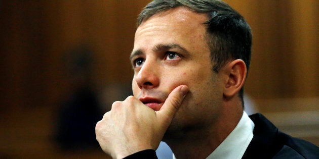 Pistorius shot Steenkamp on Valentine's Day in 2013.