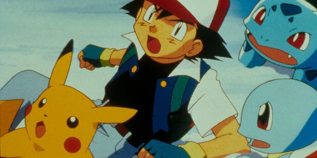 A scene from Pokemon - The Movie.