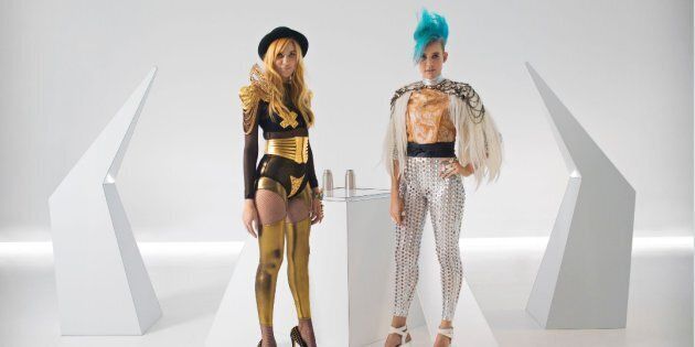 Aussie DJ Duo NERVO try to attract women to engineering in their funky, futuristic new song.