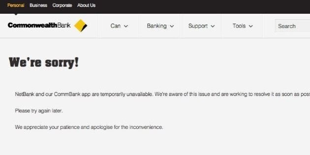 Commbank Customers Vent Frustration After App Crashes Huffpost