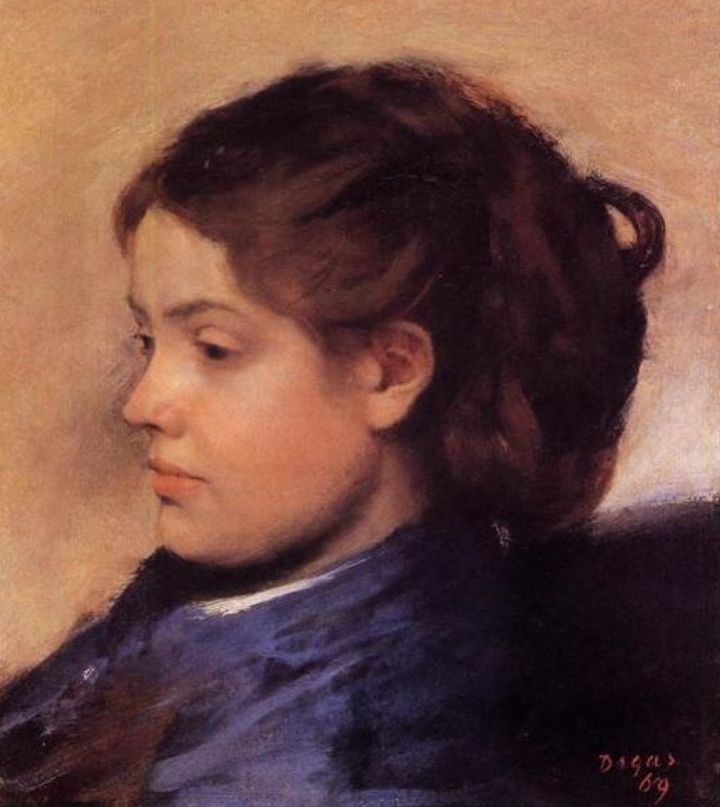 Emma Dobingy was often painted by Degas.