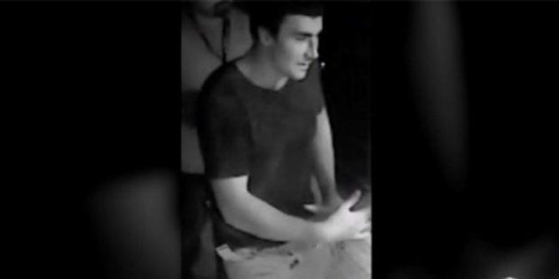 An image of the man sought by police after a woman was allegedly urinated on at a Spiderbait concert in February