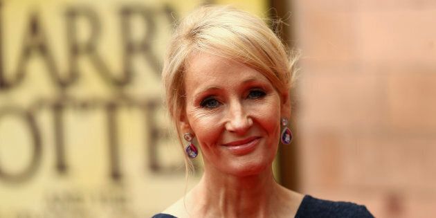 Author J.K. Rowling poses for photographers at a gala performance of the play Harry Potter and the Cursed Child parts One and Two, in London, Britain July 30, 2016. REUTERS/Neil Hall