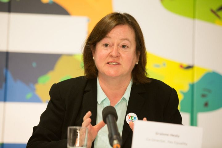 Dr Grainne Healy, co-director of Ireland's Yes Equality campaign