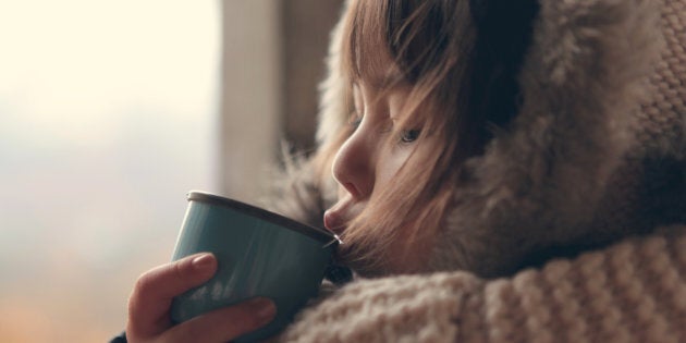 Take a sip, little girl. This is a drink we used to call coffee.