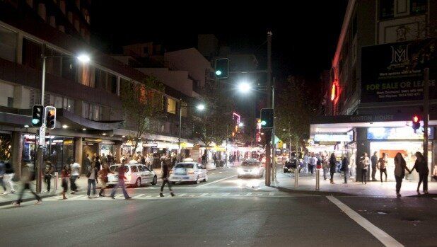 Foot traffic has dropped dramatically in Kings Cross and other entertainment precincts