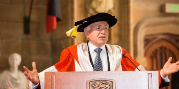 John Howard received an honorary doctorate from the University of Sydney last Friday.