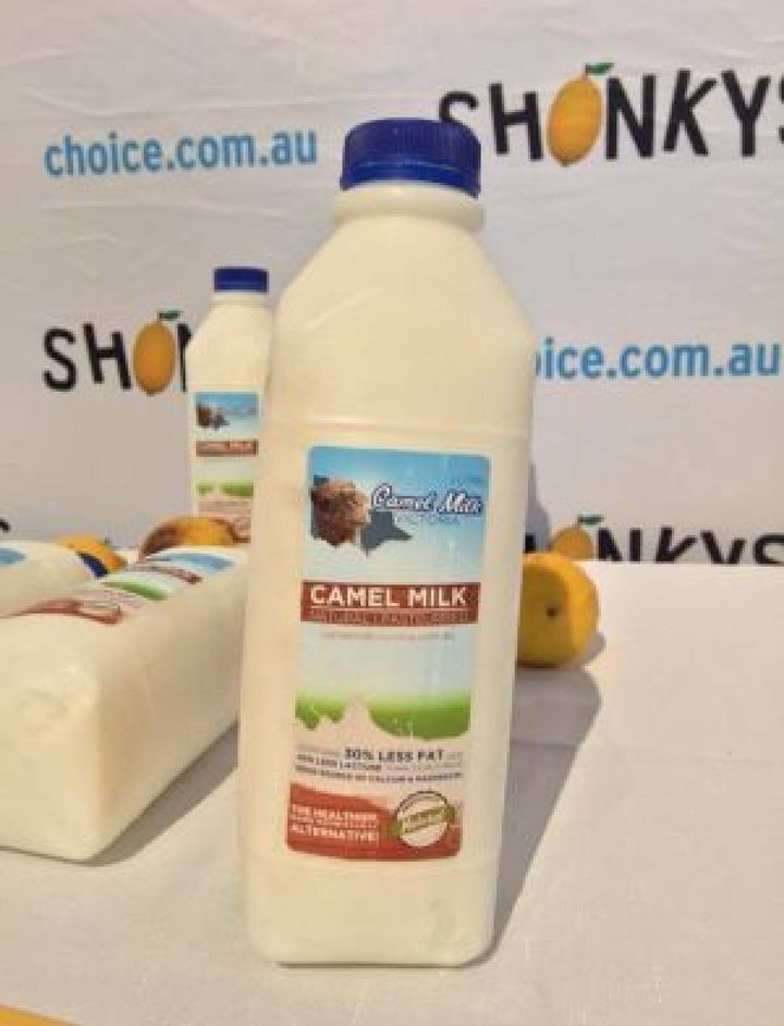 Camel Milk is more than $20 per litre.