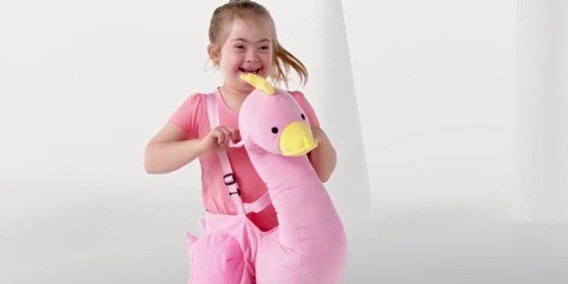 K-Mart have cast a child actor with Downs Syndrome in their latest toy ad.