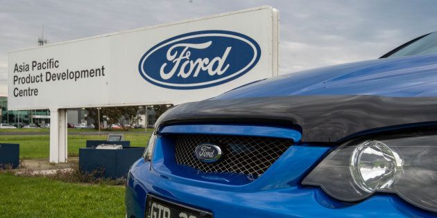 Ford will end car production in Australia today.