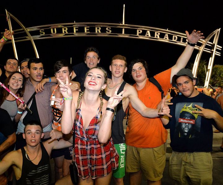 Schoolies is an annual celebration for Year 12 school leavers that centres around Surfers Paradise.