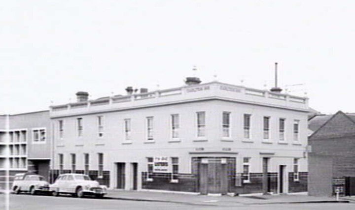 The Corkman Irish Pub building in 1957.