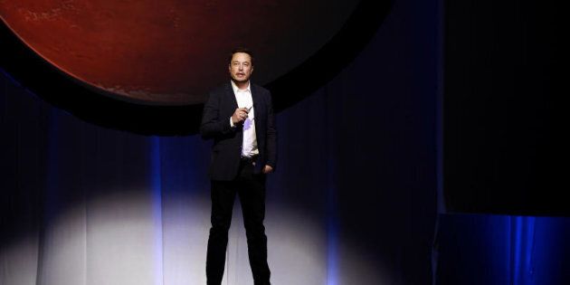 Elon Musk says colonizing Mars