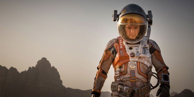 The Martian, starring Matt Damon, was the most popular film of 2016.