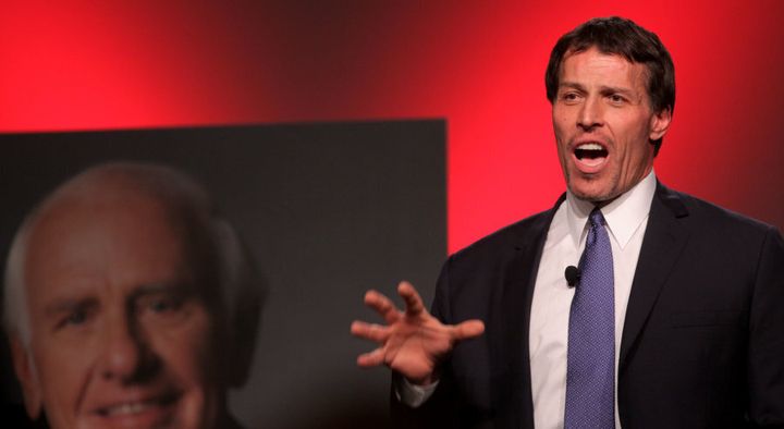 Motivational speaker Anthony Robbins had the most popular audio-book.