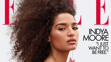 Indya Moore Looks Like An 'Angel' As Elle's First Transgender Cover Star