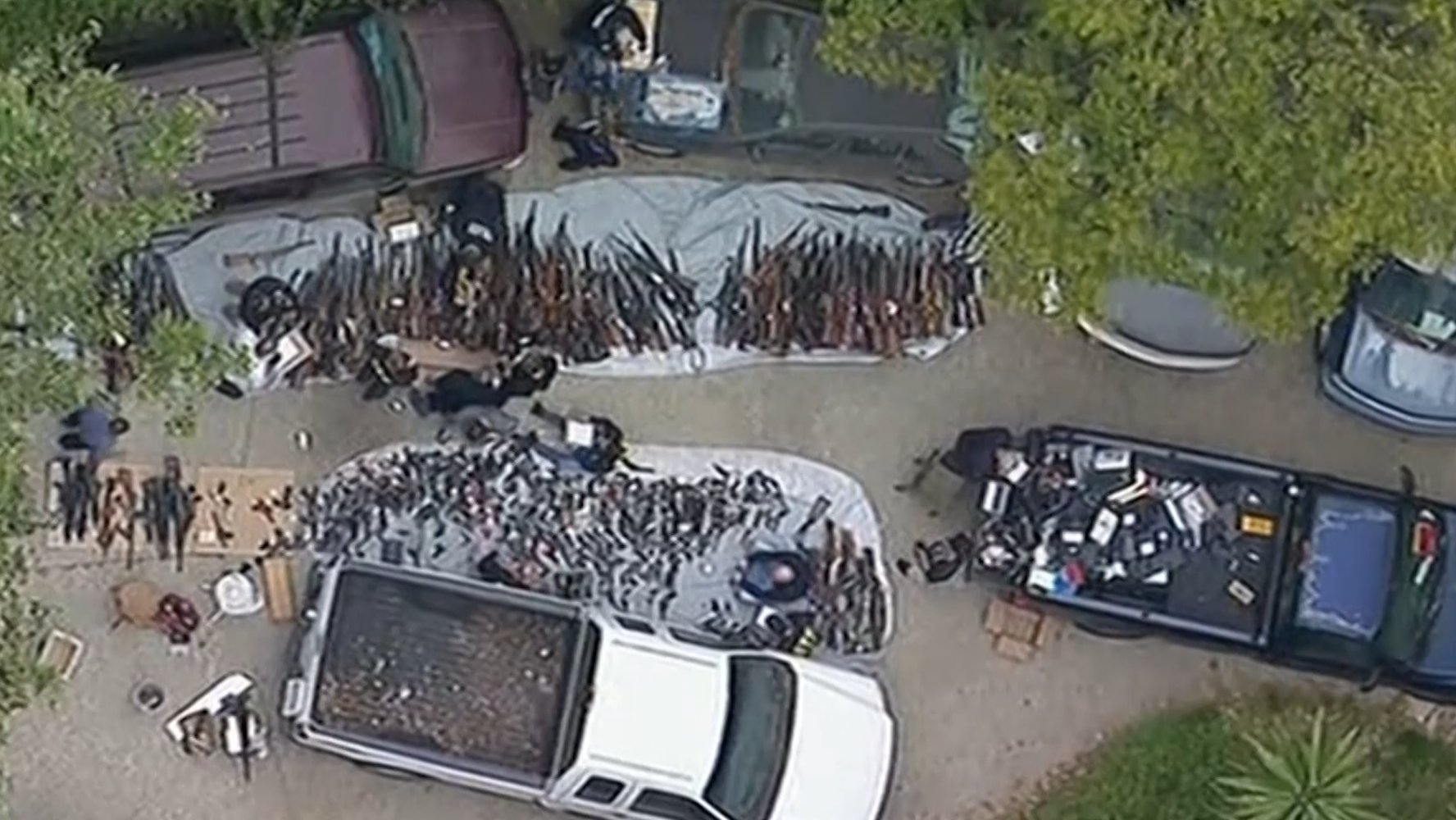 Massive Cache Of Guns Found Stashed In Los Angeles Mansion | HuffPost ...