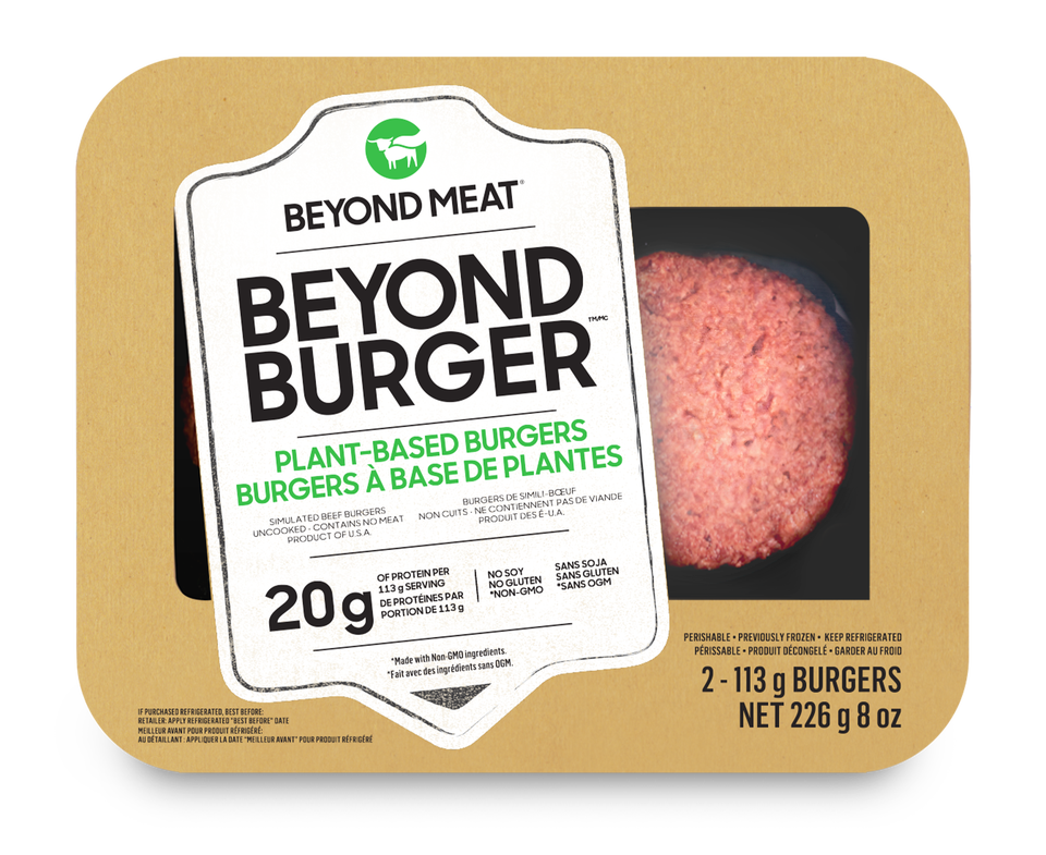 Galettes végétales Beyond Meat