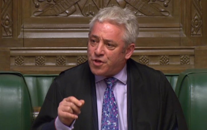 House of Commons Speaker John Bercow