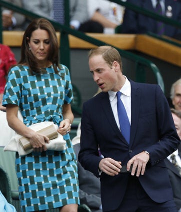 Kate Middleton Steps Out In A Cute Black Tweed Skirt Suit