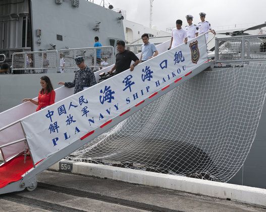 US China Naval Excercises