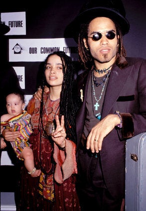 Lenny Kravitz & Lisa Bonet