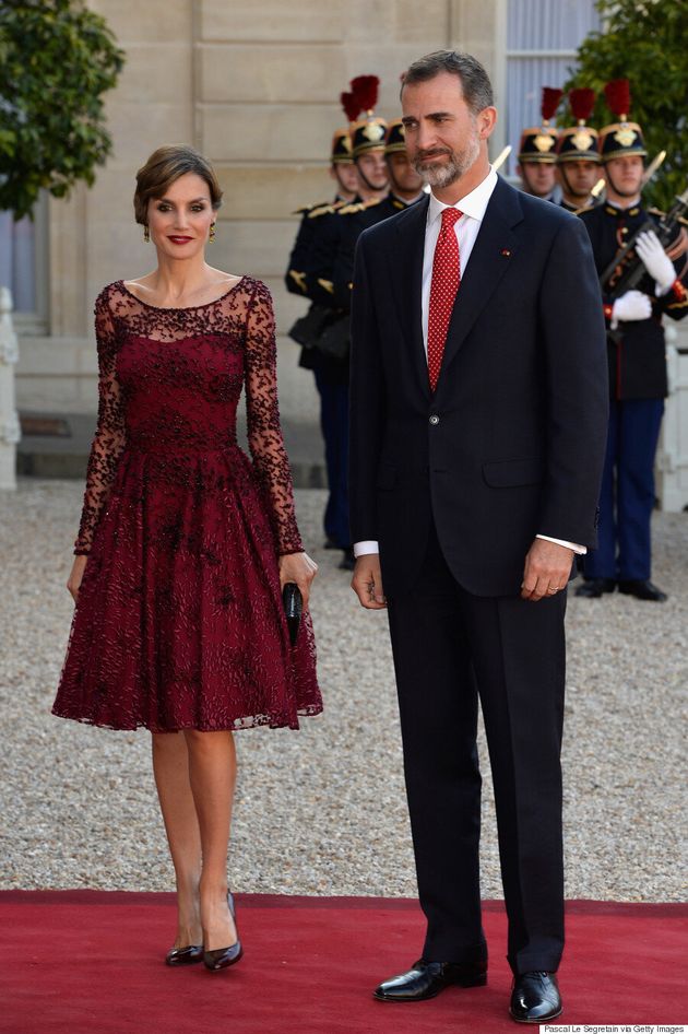 Queen Letizia's Glamorous Red Dress Proves She's A Fashion Force To Be ...