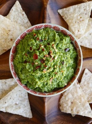 Spring Pea Guacamole