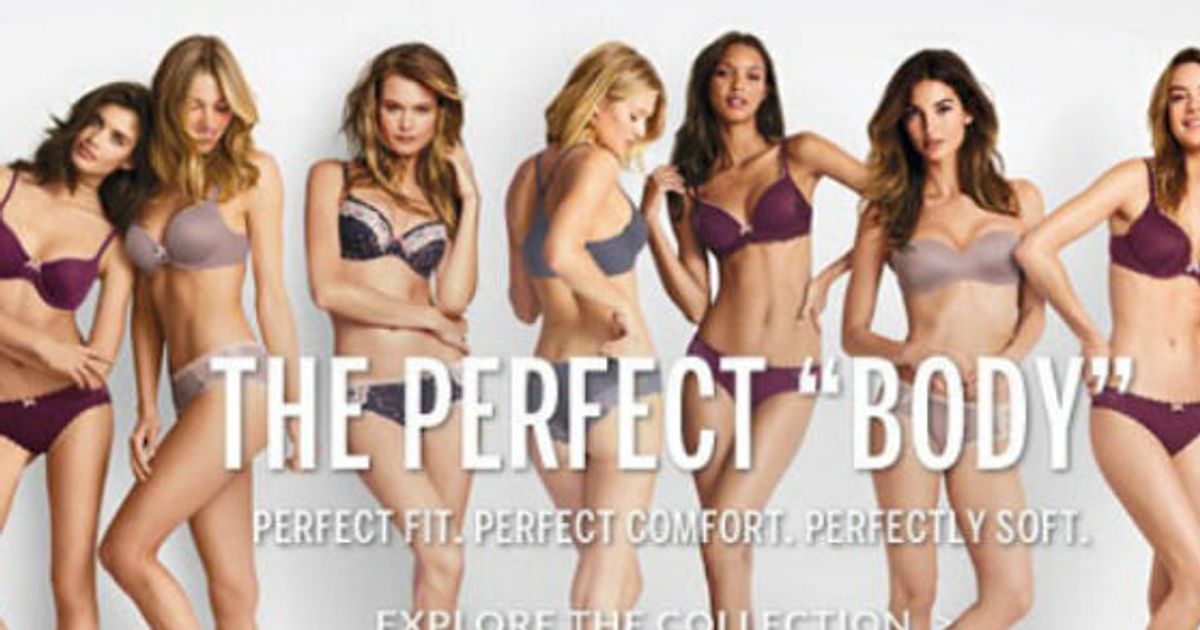 Victorias Secret Perfect Body Ads Draw Criticism Huffpost Style