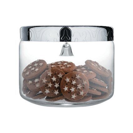 Alessi Cookie Jar With Bell