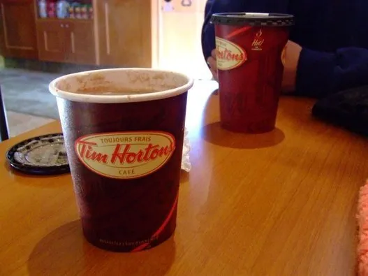 Tim Hortons adds new extra-large cup, outguns Starbucks