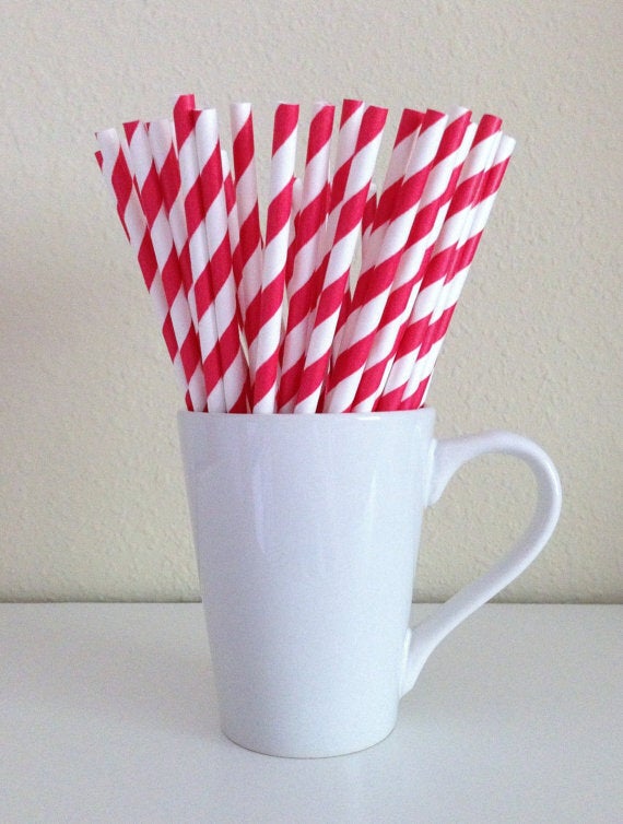 Striped Straws