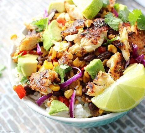 Blackened Tilapia Taco Bowl