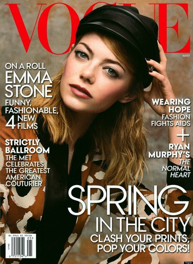 Emma Stone Covers Vogue S First Post Kim Kardashian Issue