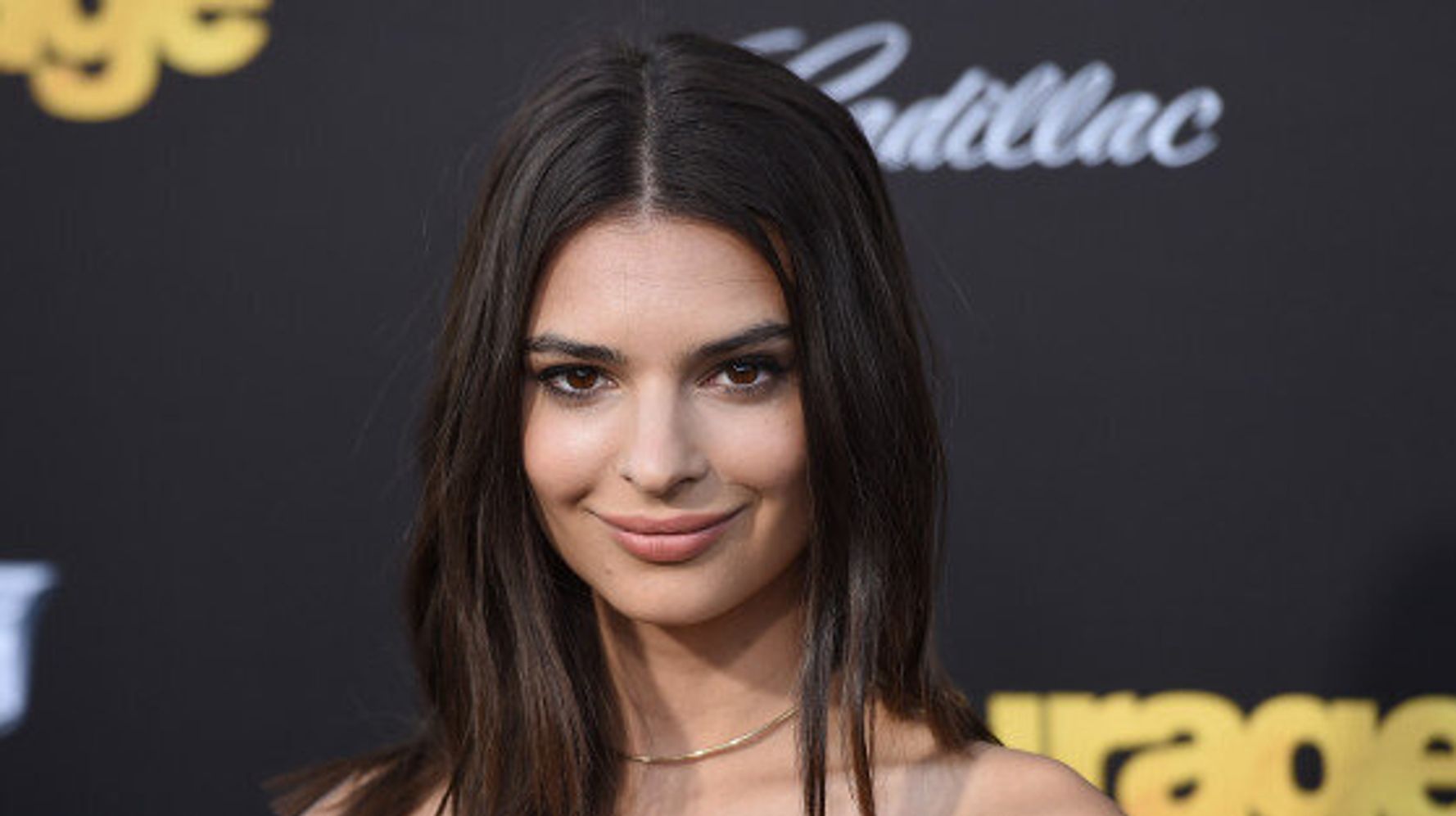 Emily Ratajkowski Wears Lingerie-Inspired Dress To 'Entourage' Premiere ...