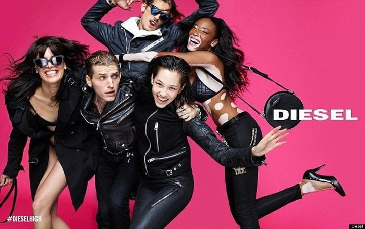 Chantelle Winnie poses once more for Desigual