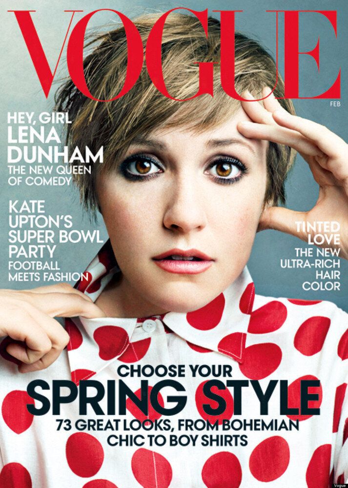 Lena Dunhan, Vogue February 2014