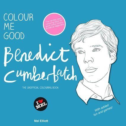 Colour Me Good Benedict Cumberbatch Colouring Book